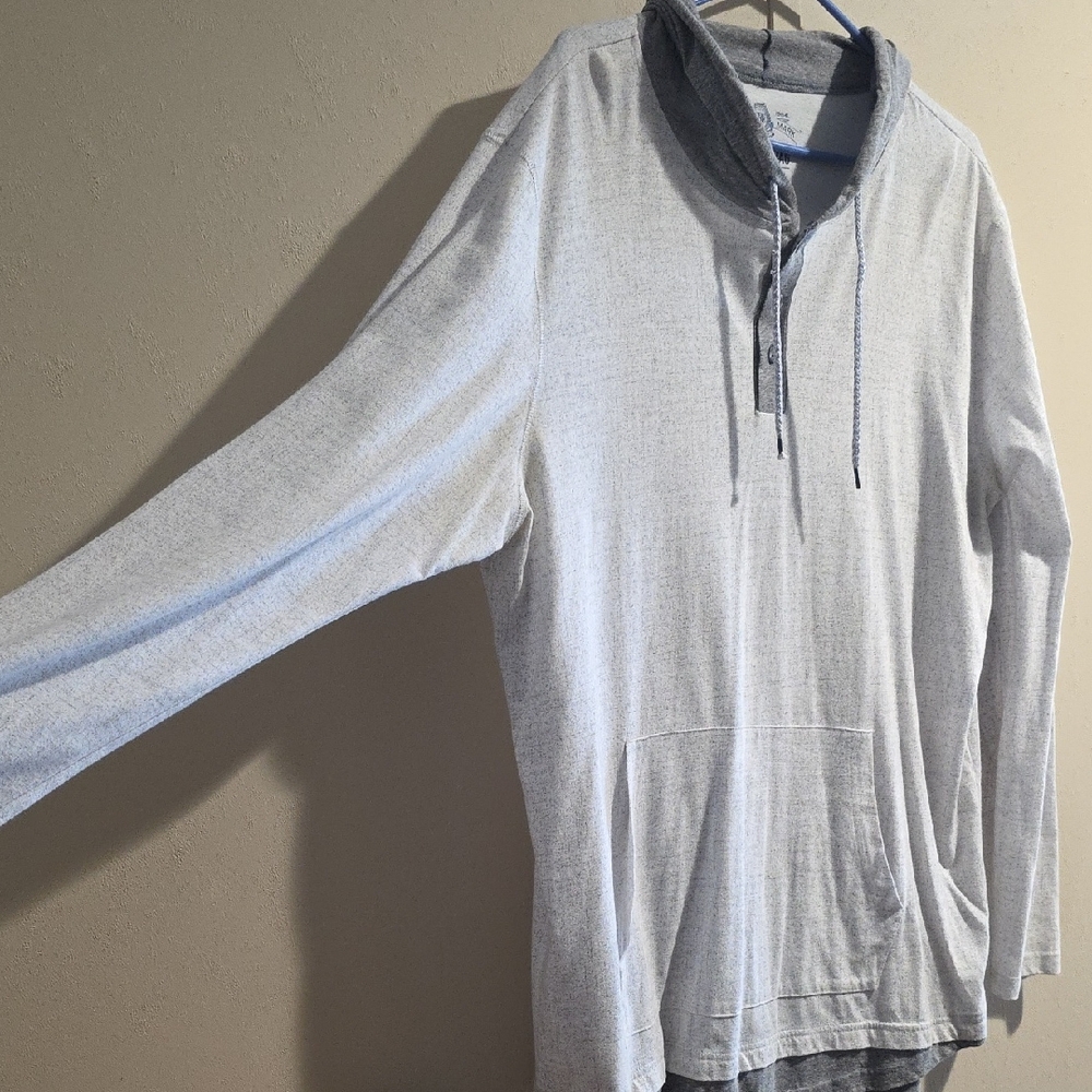 American Rag Gray Hooded Men's Sweater XXL